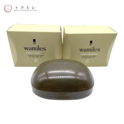 wamiles ワミレスコスメティックス イオンヌクレイソープ ε (石けん) 100g (ディッシュなし) 2点セット
