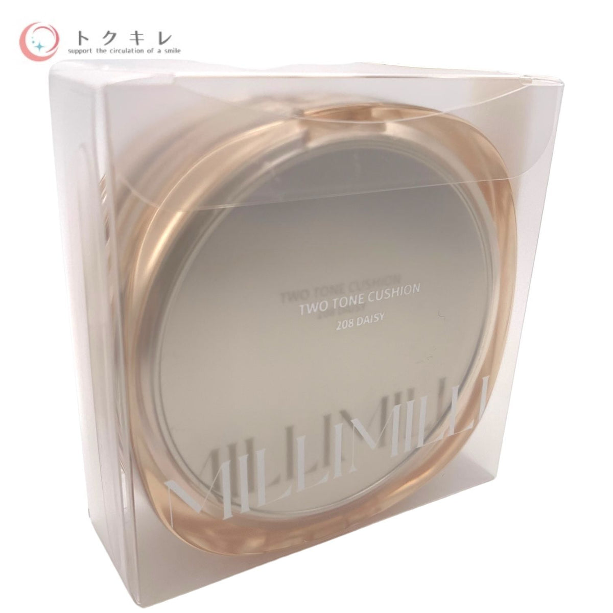 MILLIMILLI ミリミリ (ミュー) ツートンクッション 14g 208 デイジー (ファンデーション)