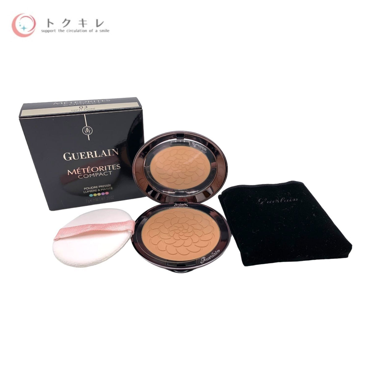GUERLAIN ゲラン メテオリット コンパクト GUE 7g 03 TEINT DORE