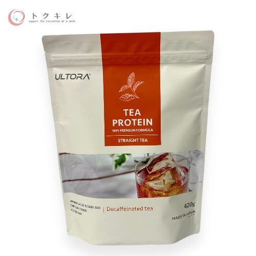 ULTORA (ウルトラ) ティープロテイン ストレート ティー風味 420g