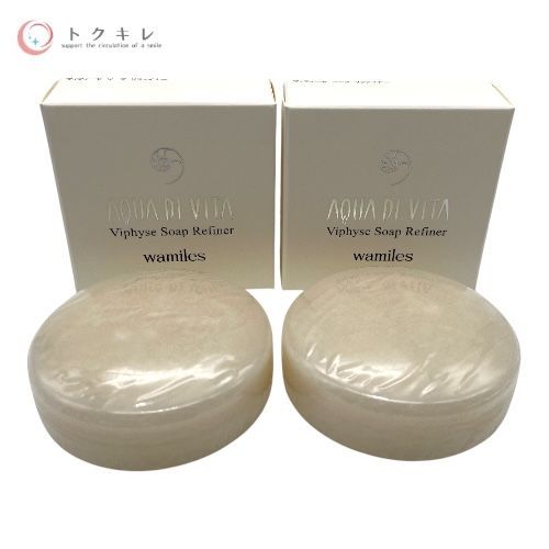 wamiles ワミレスコスメティックス アクア デ ヴィタ ヴィフィーセ ソープ リファイナー (石けん) 72g 2点セット