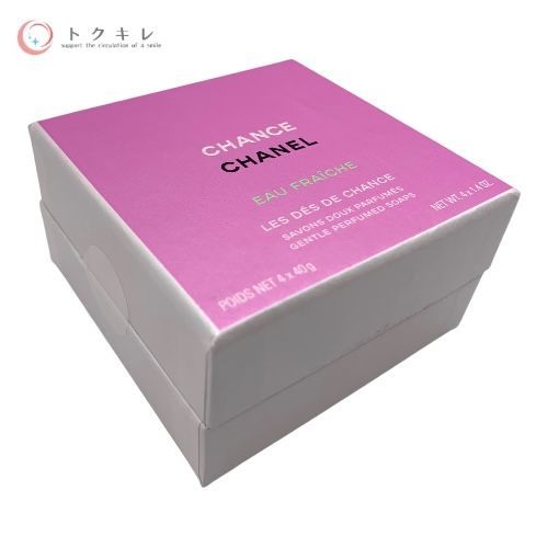 CHANEL シャネル チャンス オー フレッシュ レ サヴォン (石けん) 4×40g