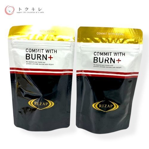 ライザップ COMMIT WITH BURN+ 155粒 パウチタイプ 2袋セット (62日分)