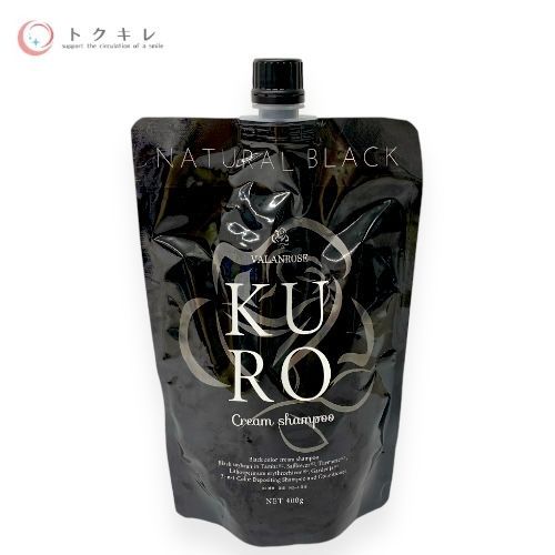 B.VALANCE VR クロクリームシャンプー 400g #ナチュラルブラック