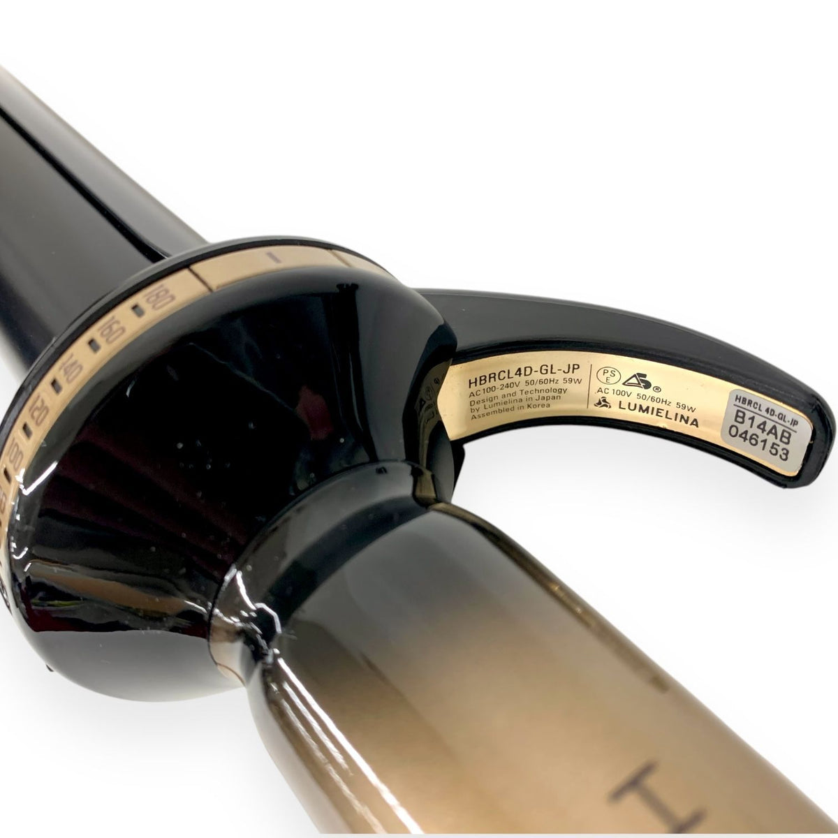 Bioprogramming ヘアビューロン 4D Plus カール L-type 34.0mm HBRCL4D-GL-JP