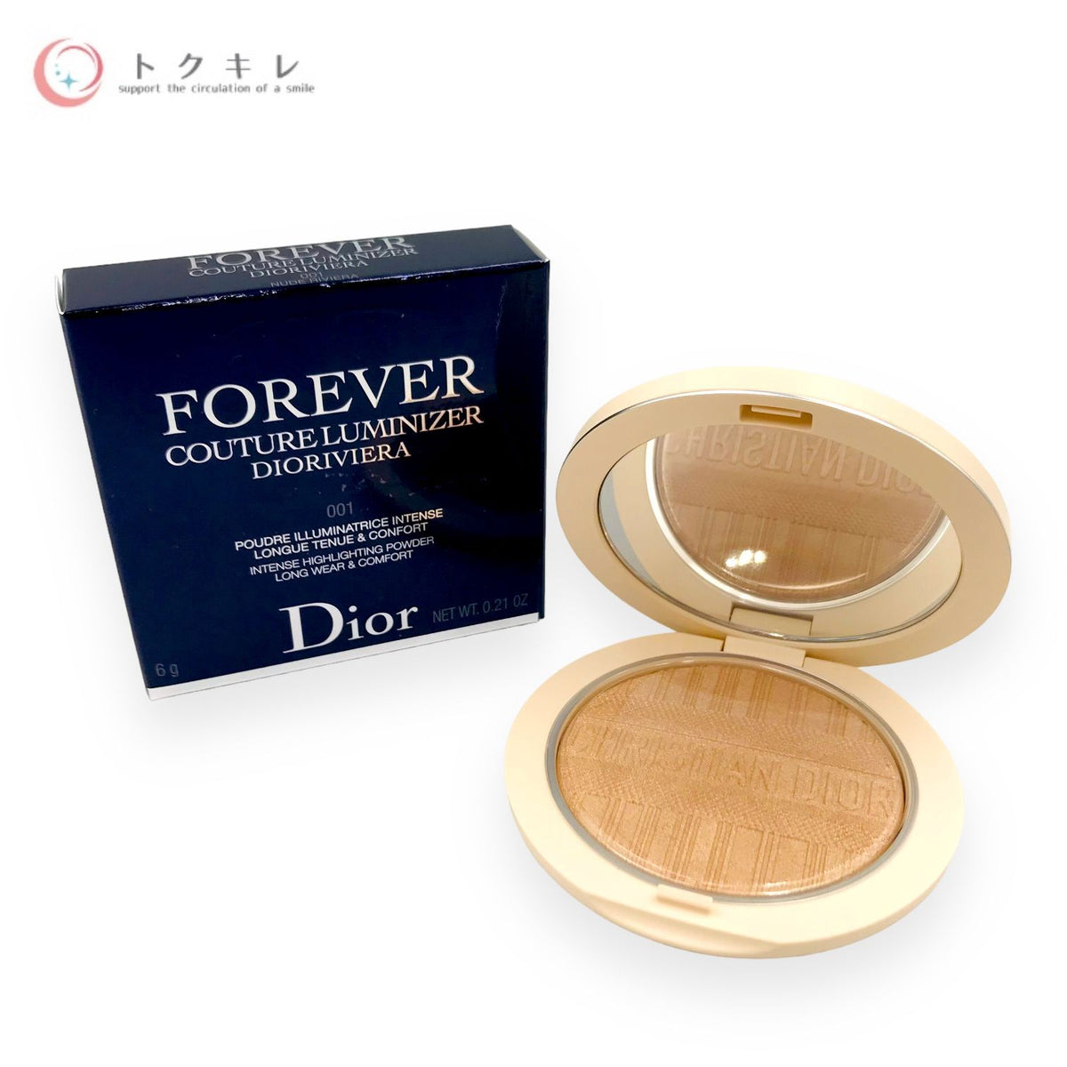 Christian Dior ディオールスキン フォーエヴァー クチュール ルミナイザー ディオリビエラ 6g #001 ヌード リビエラ