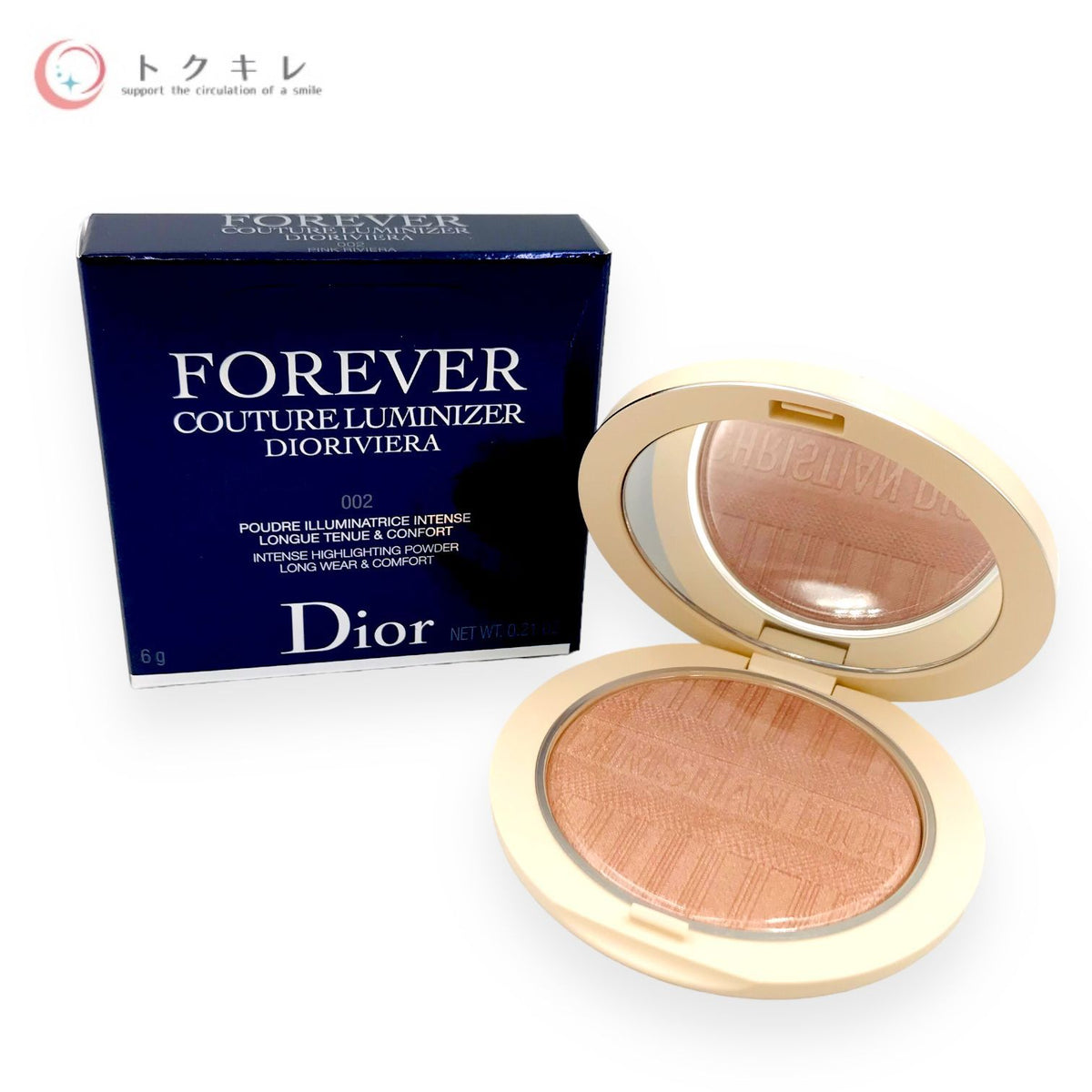 Christian Dior ディオールスキン フォーエヴァー クチュール ルミナイザー ディオリビエラ 6g #002 ピンク リビエラ