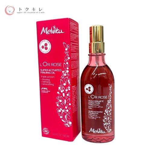 メルヴィータ (Melvita) ロルロゼ ピンクフィット ボディオイル 100ml