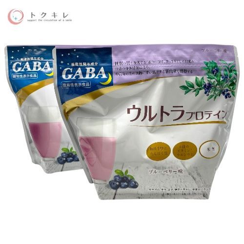 カーブスジャパン ウルトラプロテイン 438g ブルーベリー味（2袋セット）