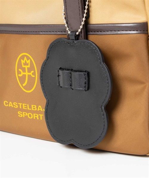 CASTELBAJAC (カステルバジャック) T挿しBEAR付きサッチェルラウンドバッグ ベージュ