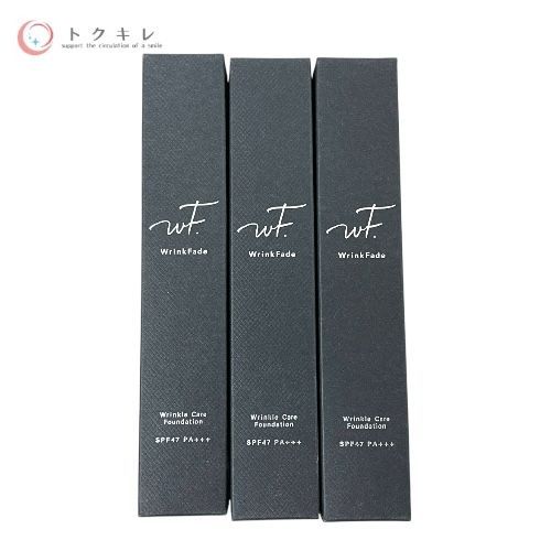 wrinkfade（リンクフェード） 薬用リンクルカバーファンデーション #ナチュラルベージュ 20g ×3本セット