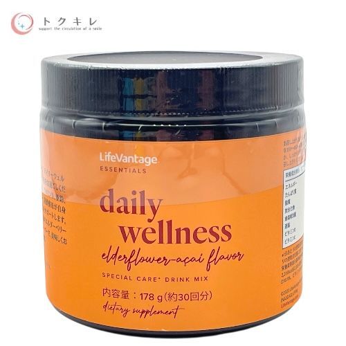 ライフバンテージ（LifeVantage） デイリーウェルネス（Elderflower-Açai風味）178g