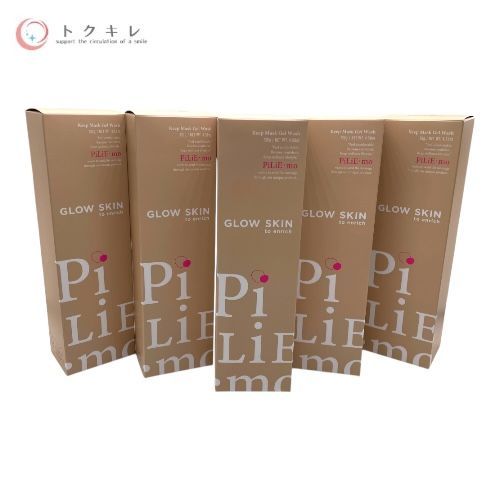 PiLiE・mo（ピリモ） キープマスクジェルウォッシュ（洗顔料） 130g × 5点セット