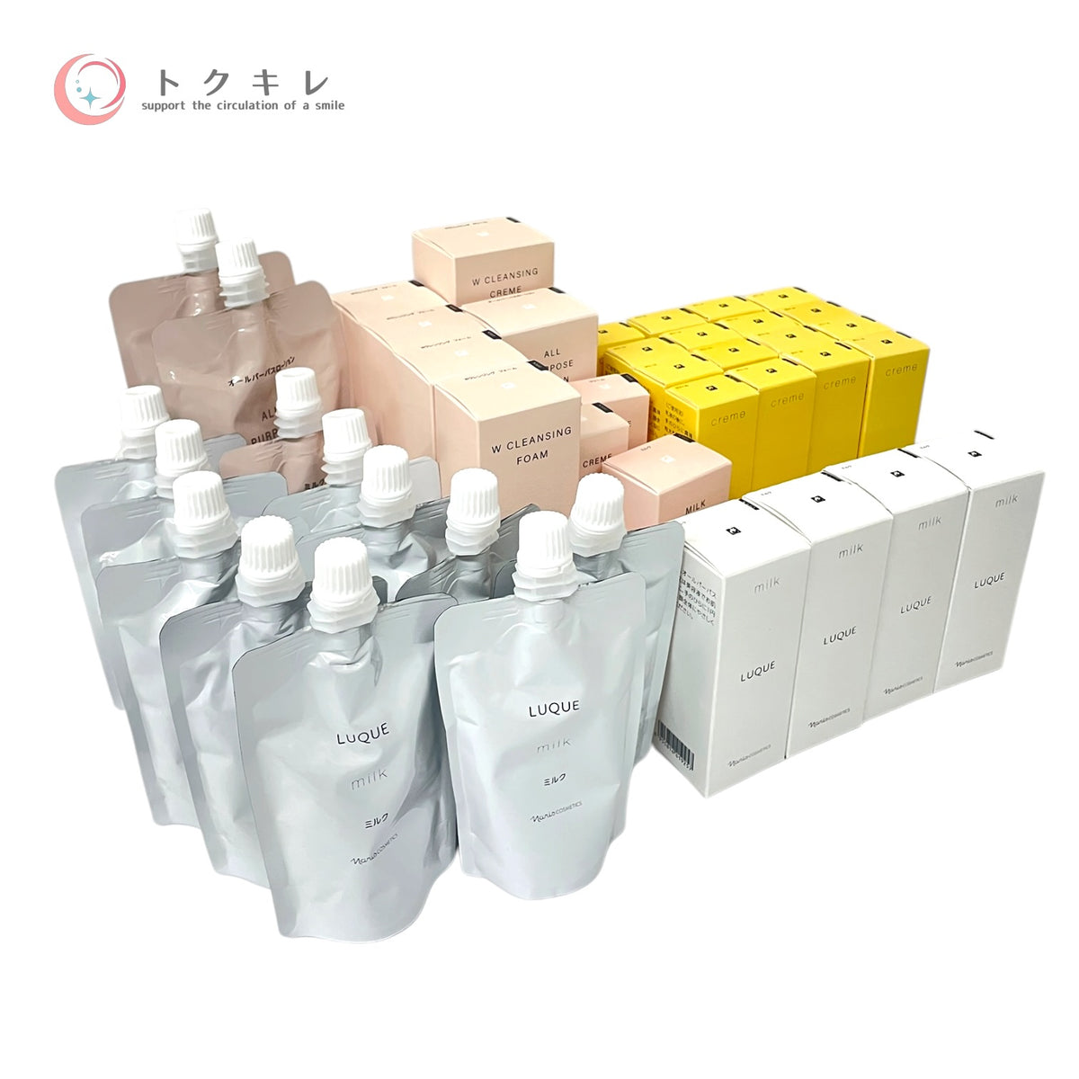 ナリス ルクエ 4 オールパーパスローション 200ml つめかえ用 10種43点セット 全品未使用