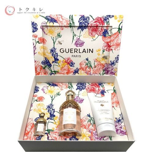 ゲラン アクア アレゴリア ローザ ロッサ コフレ オーデトワレ 75ml+7.5ml ボディローション 75ml