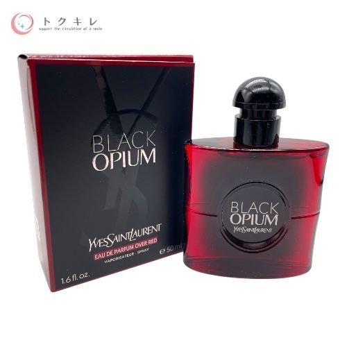 イヴ・サンローラン ブラック オピウム オーデパルファム オーバーレッド 50ml