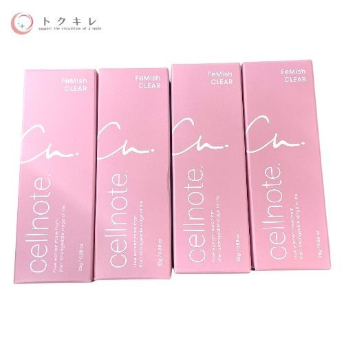 セルノート（Cellnote） フェミッシュ クリア 25g ×4本セット
