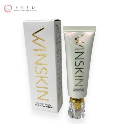 WINSKIN 薬用リンクルケア 美白リキッドファンデーション LO 26g