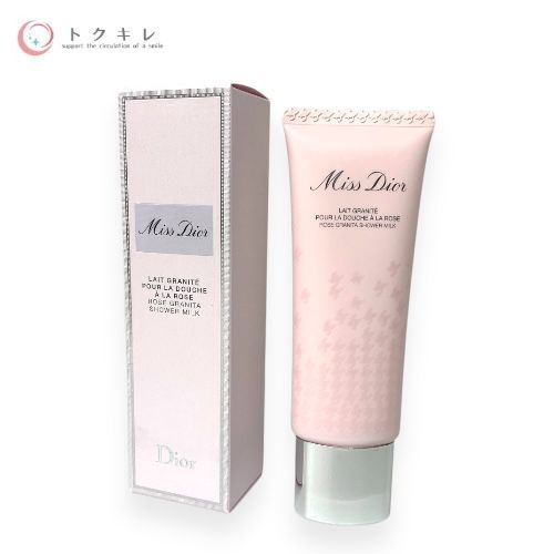 Dior ミスディオール ローズ シャワー ミルク スクラブ 75ml