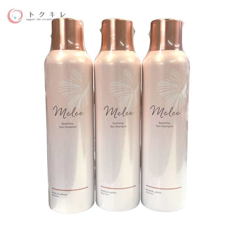SOLIA melce メルス スパークリング スパシャンプー 200g 3個セット