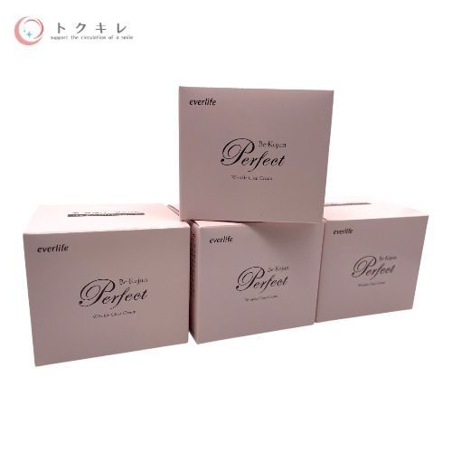 エバーライフ 美・皇潤パーフェクト リンクルクリアクリーム 50g × 4点セット