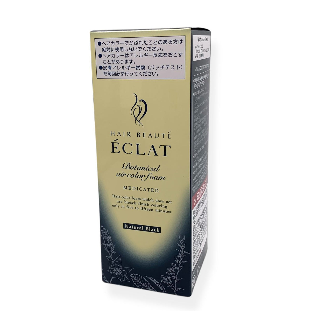 フューチャーラボ ヘアボーテ エクラ ボタニカル エアカラーフォーム EX ナチュラルブラック 80g 2本セット