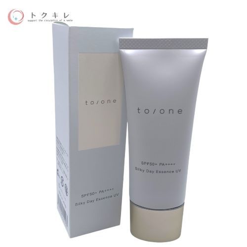 to/one シルキー デイ エッセンス UV (日焼け止めクリーム 顔 からだ用) 40g SPF50+ PA++++