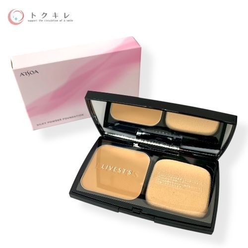 アルソア リベスト シルキーパウダーファンデーション 10g (本体) #23 ナチュラル