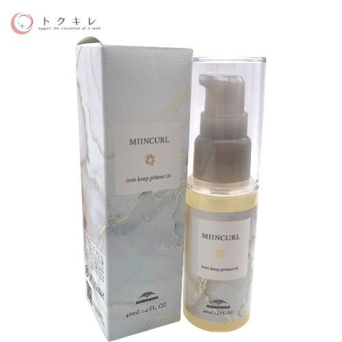 ミルボン ミインカール アイロンキープ プライマー 01 (ヘアスタイリングオイル) 40ml