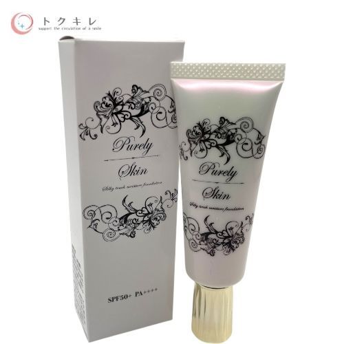 ASUNOBI ピュアリースキン 薬用リンクルケア美白リキッドファンデーション LO 26g SPF50+/PA++++