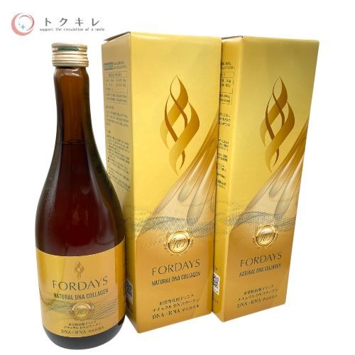 フォーデイズ 核酸ドリンク ナチュラル DNコラーゲン DNA+RNA 720ml 2本セット
