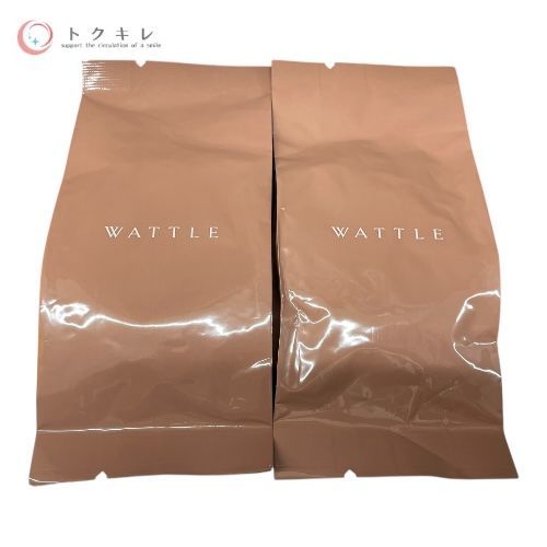 grateful WATTLE クッションファンデーション 13g リフィル 01 ナチュラルベージュ 2個セット