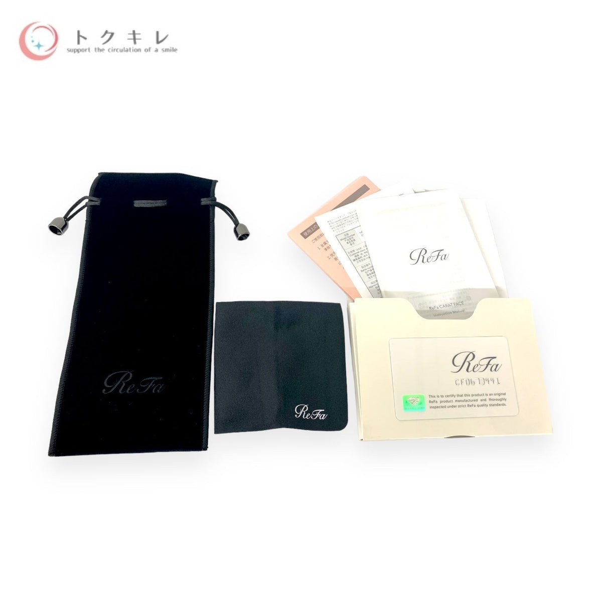 ReFa リファカラットフェイス RF-CF1842B 美顔器 (製造番号:CF0673441)