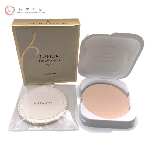 MENARD メナード ジュピエル プレストパウダー (ナチュラル) A スペアー (おしろい) 10g パフ付