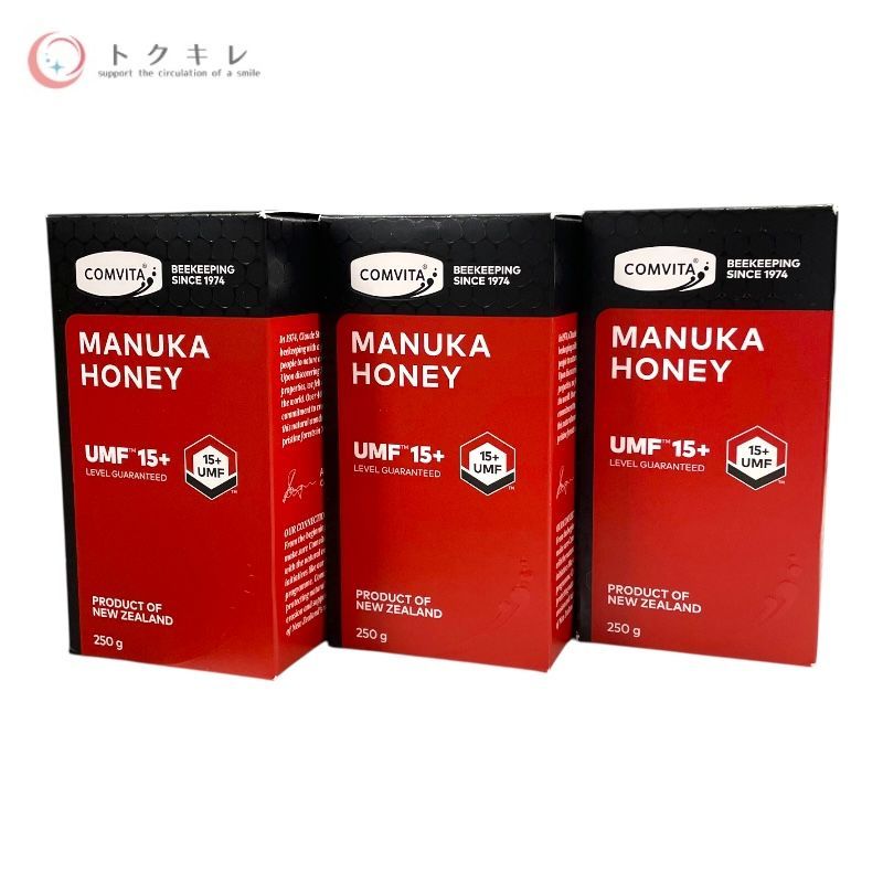COMVITA（コンビタ） マヌカハニー UMF15+ 250g ×3個セット