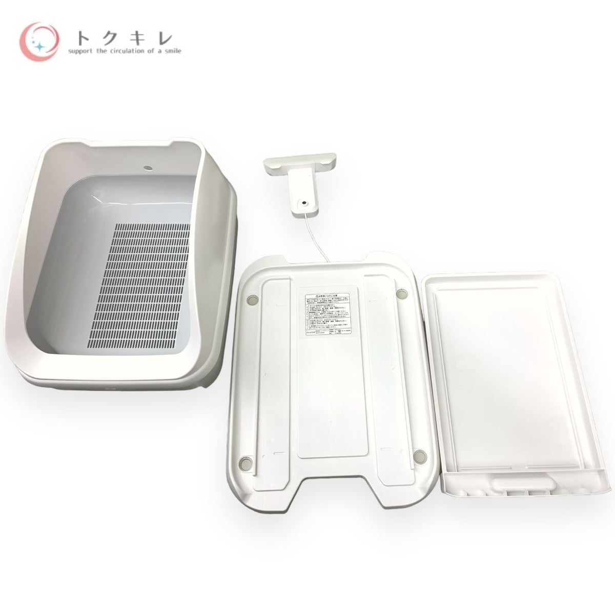 TOLETTA (トレッタ) カメラ付き猫用トイレ 獣医師監修 自動 健康管理 泌尿器疾患 個体認証AIカメラ 多頭飼い スマホ管理 システムトイレ TC-ILBZ-002