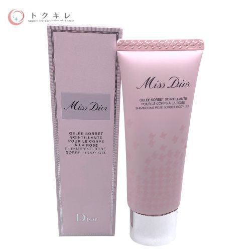 Dior クリスチャンディオール ミス ディオール シマリング ローズ ボディ ジェル (ジェル状ボディローション) 75ml