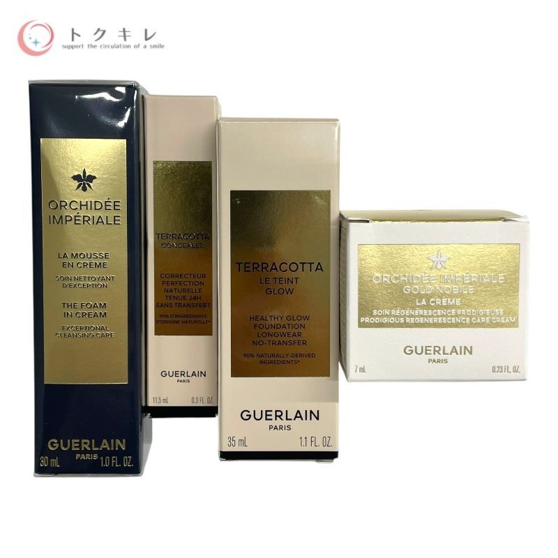 ゲラン（GUERLAIN） ・テラコッタ フルイド グロウ（ファンデーション）35ml ×1 4点セット