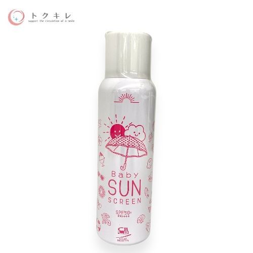 日本直販総本社 クレイビューティ Baby サンスクリーン 日焼け止めスプレー 90g