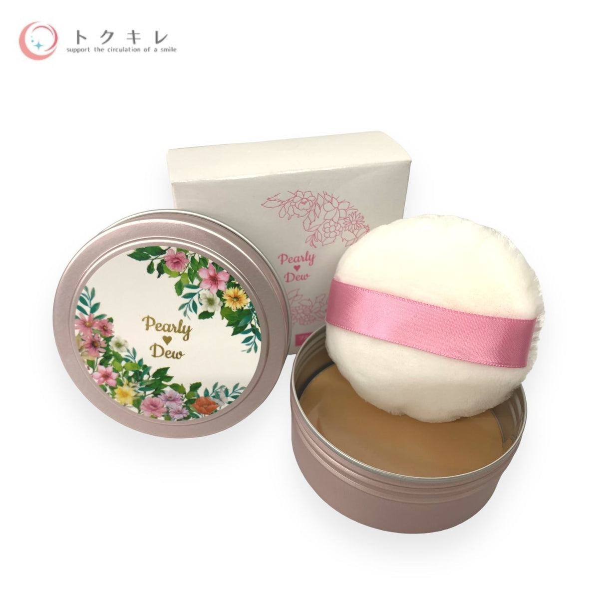 パーリーデュー さらさら美人 大人ベイビーパウダー トリートメント UV フェイス＆ボディ 30g