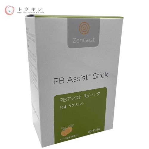 doTERRA ドテラ PBアシスト スティック 30本 サプリメント (ピーチ風味)