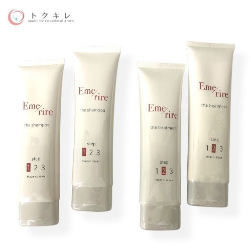 エメリル ザ シャンプーver_1.10 150g & ザ トリートメント ver_1.10 150ml アソート4本セット