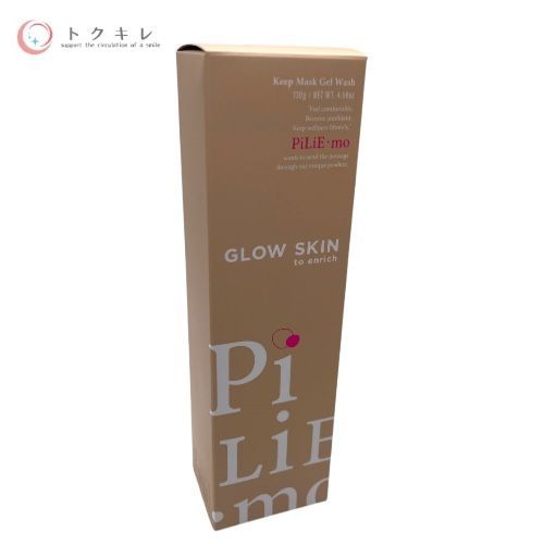 PiLiE・mo（ピリモ） キープマスクジェルウォッシュ（洗顔料） 130g × 5点セット