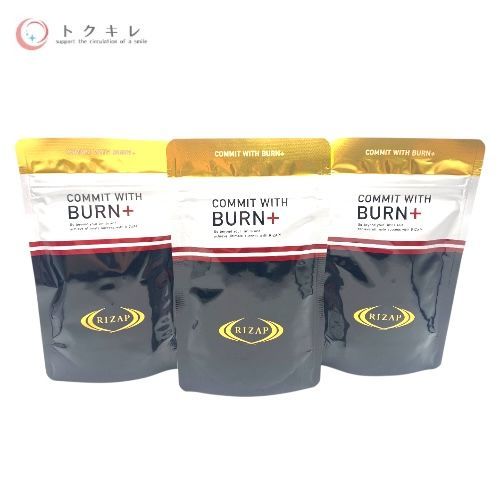ライザップ COMMIT WITH BURN+ 155粒 パウチタイプ 3袋セット
