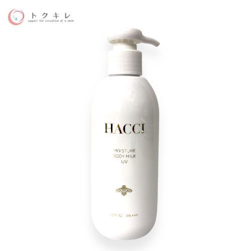HACCI モイスチャー ボディミルク UV 250ml