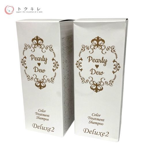 パーリーデュー 白髪カモフラージュ ふんわりハリコシ ヘアカラートリートメントシャンプー 760ml ×2本セット