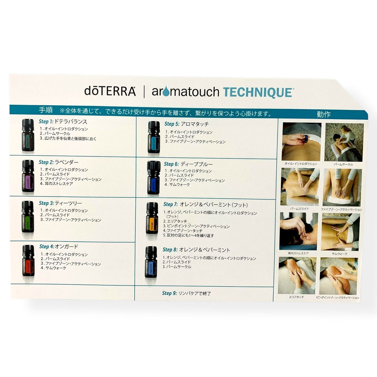 doTERRA (ドテラ) アロマタッチキット (5ml×8本＋ココナッツオイル 115ml)