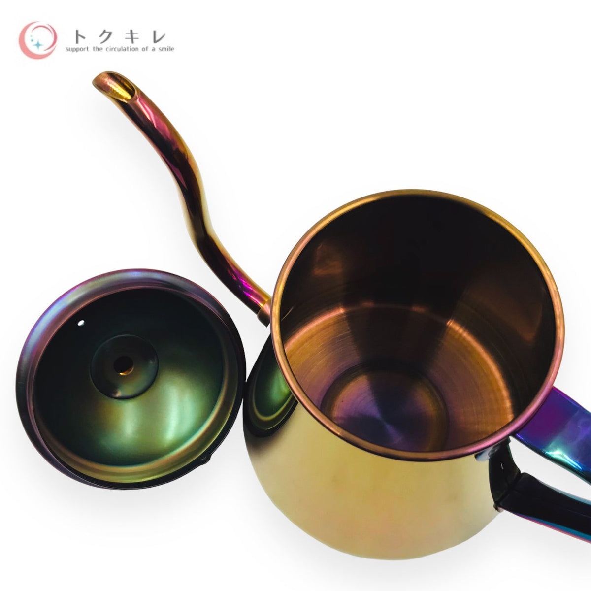 タカヒロ コーヒードリップポット 0.9L 紫発色