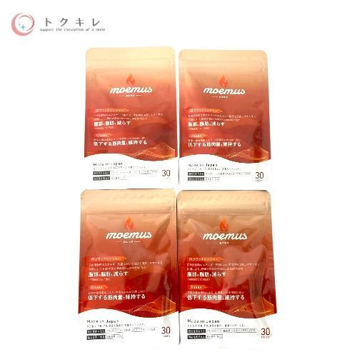 IRC​ モエマス 30粒入​ ブラックジンジャー・GABA含有加工食品 4袋セット
