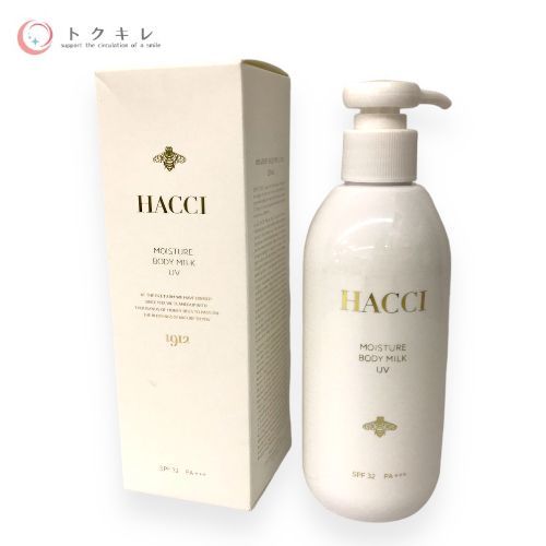 HACCI モイスチャー ボディミルク UV 250ml